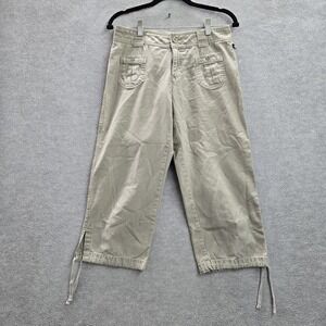 The North Face Women's Light Khaki Cropped Track Pants